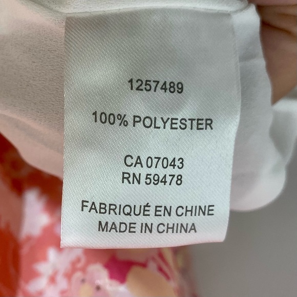 House of Harlow NWT Maxi Printed Dress Button Down Medium - Picture 12 of 15